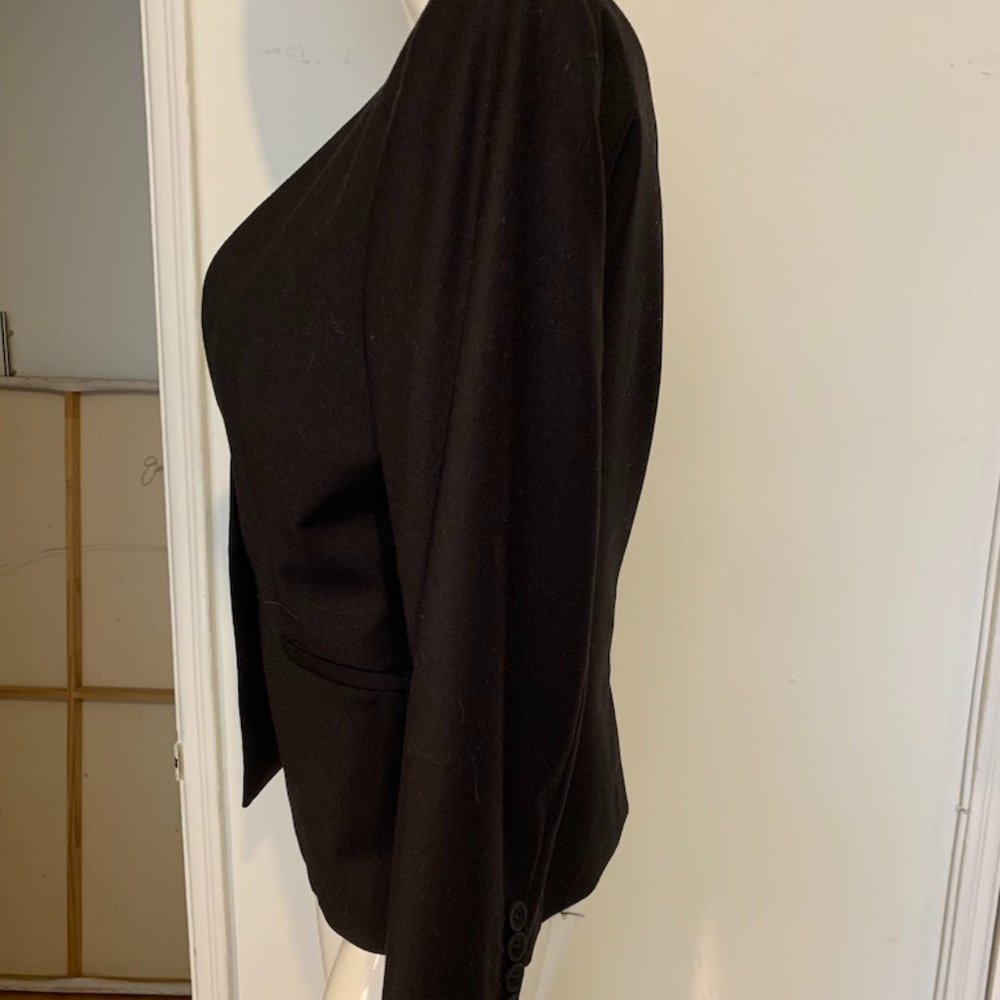 Helmut Lang black one button jacket